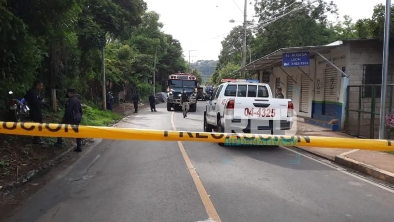 Motorista asesinado en San Jos&eacute; Villanueva