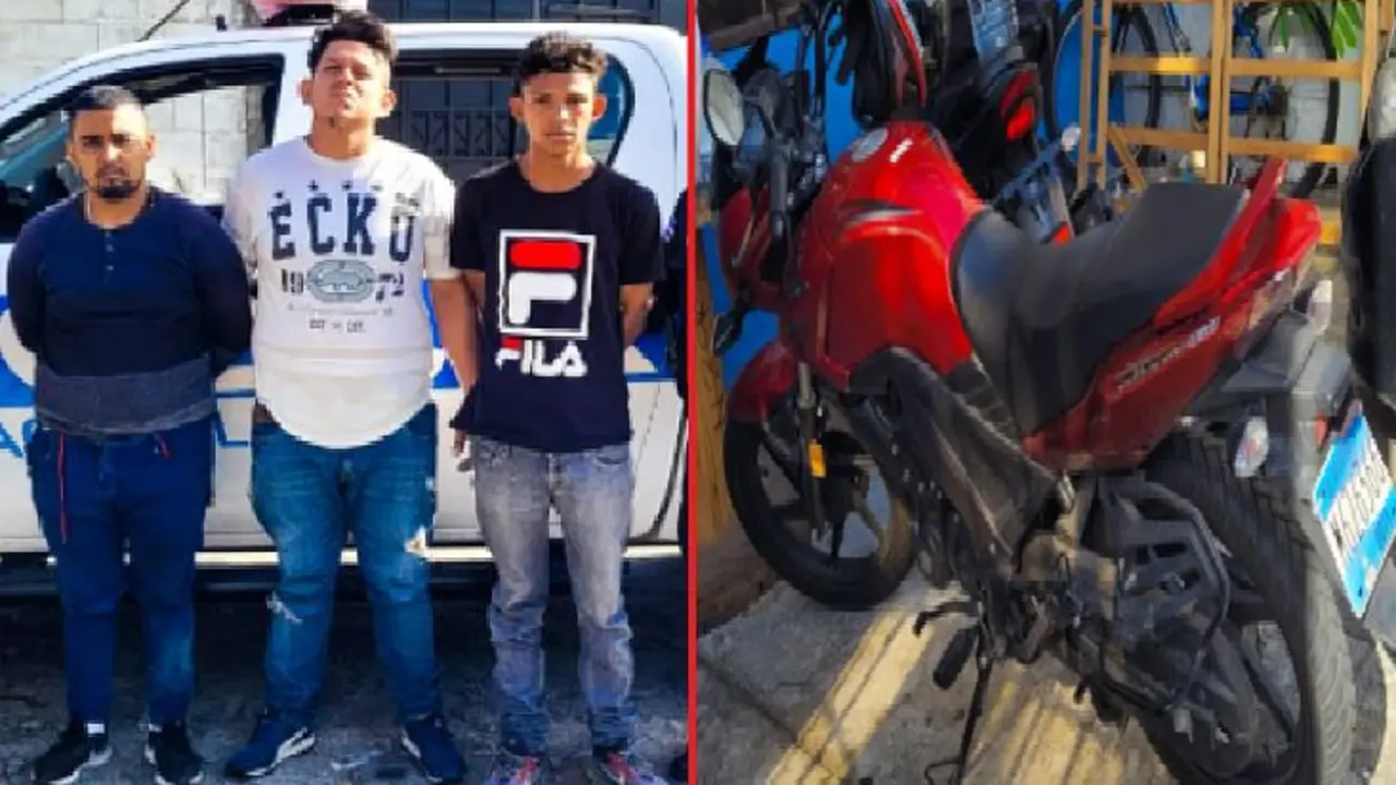 Asaltaban en motociclista