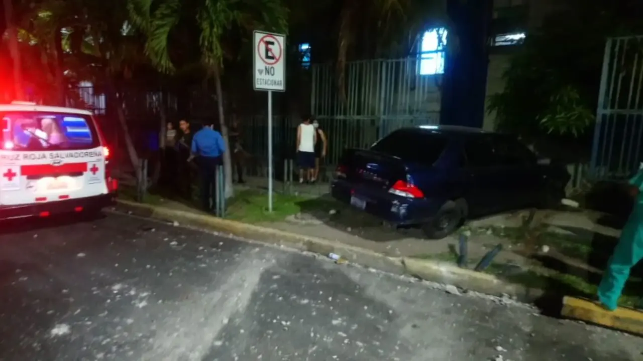 Mujer accidentada en el Bloom