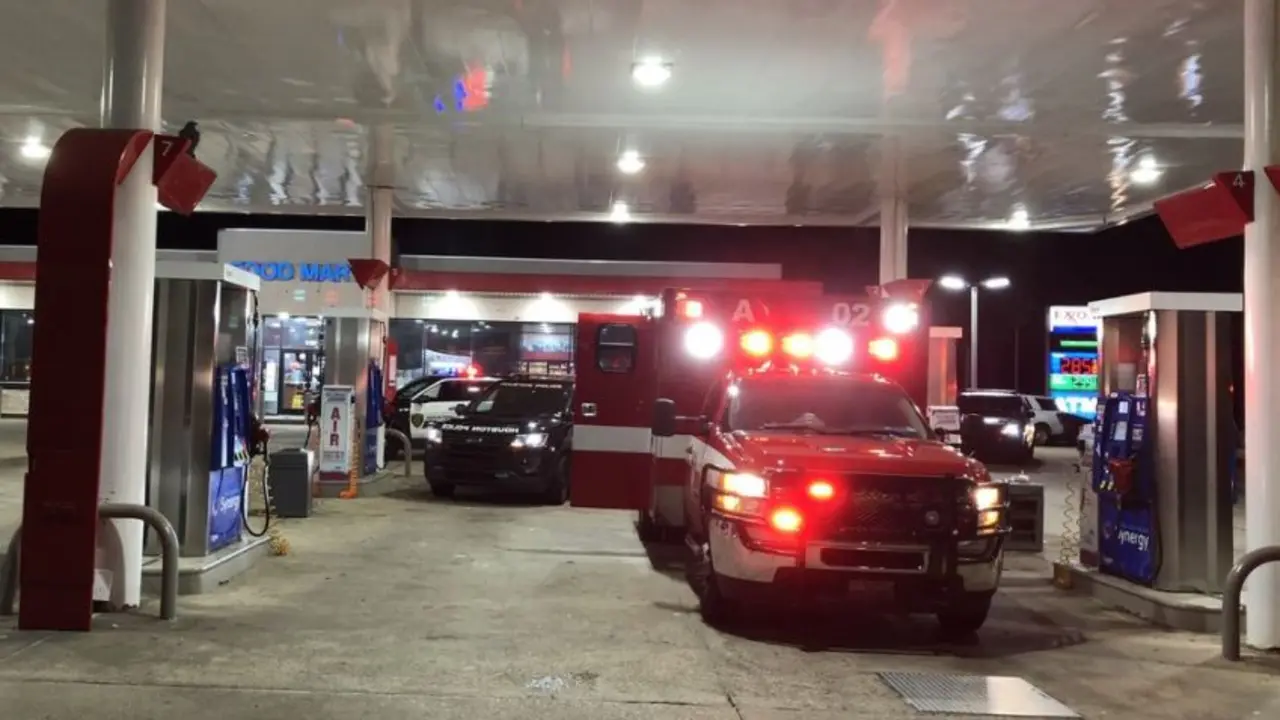 Con paciente y bombera