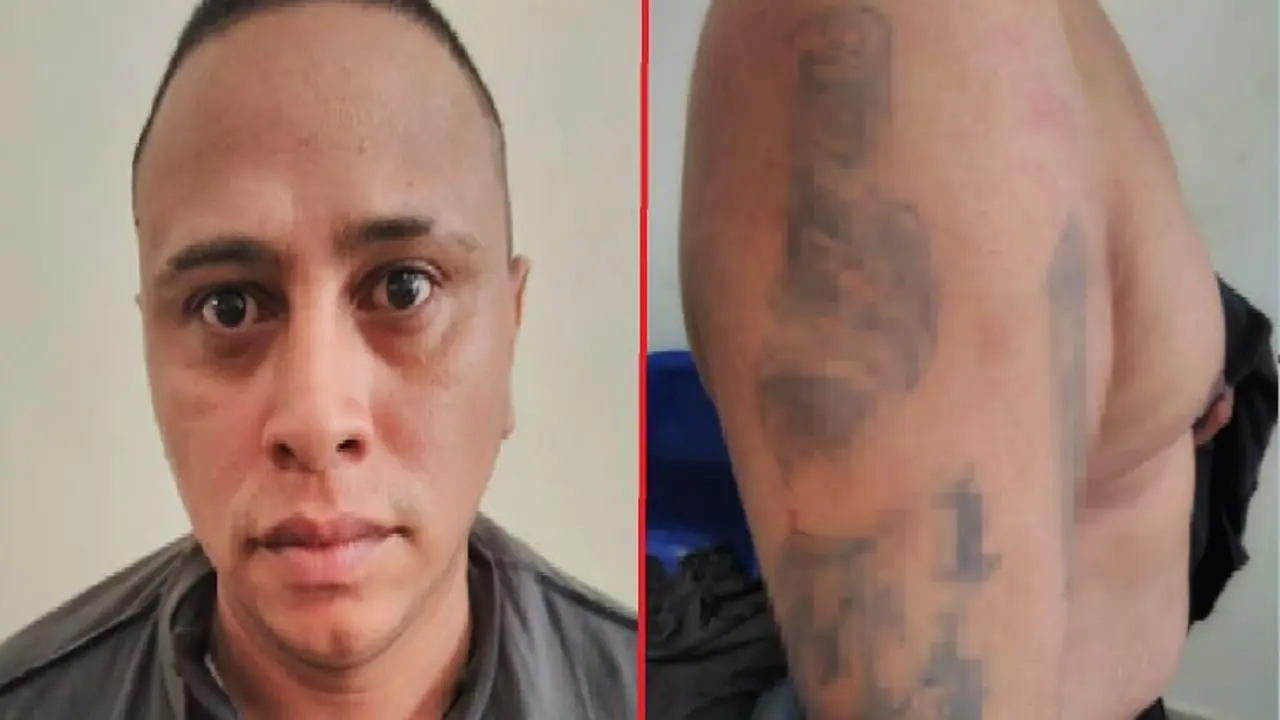 CAM y pandillero de la 18