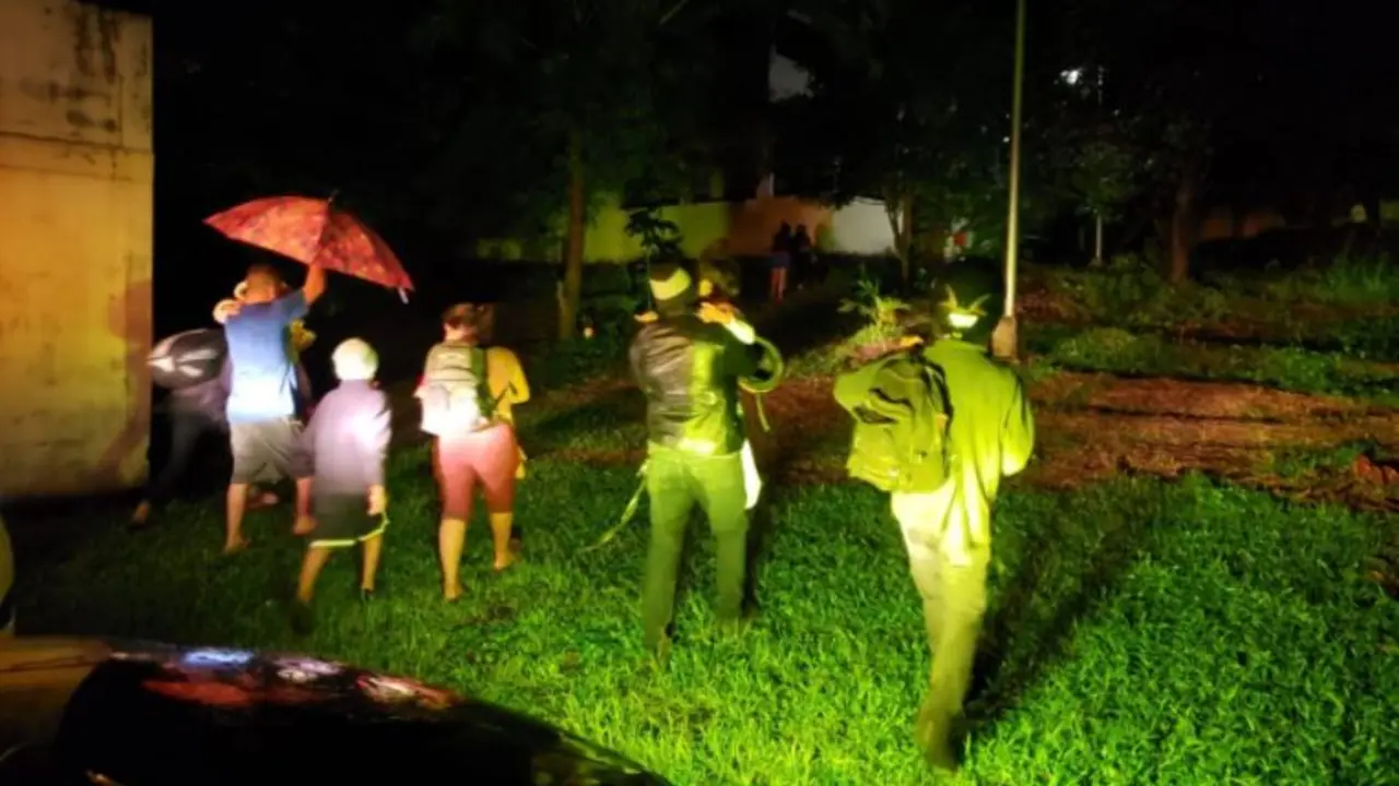 Evacuaciones en el Triunfo