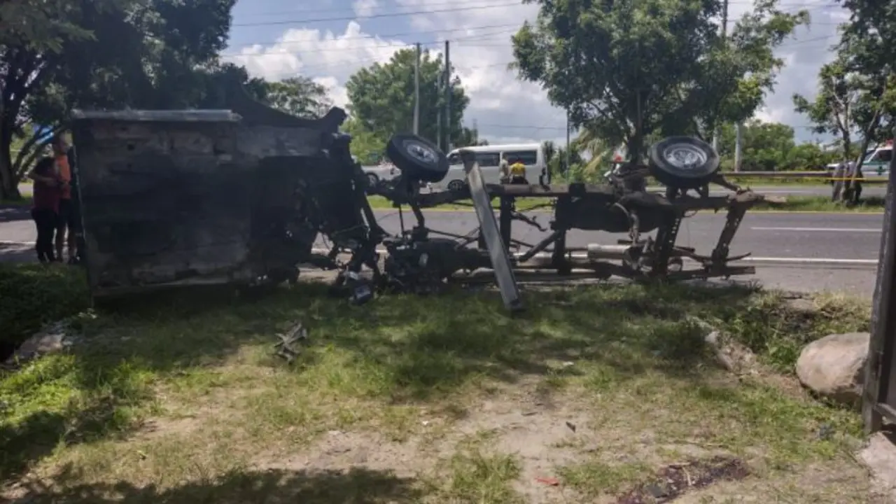 Padre e hija muertos en accidente