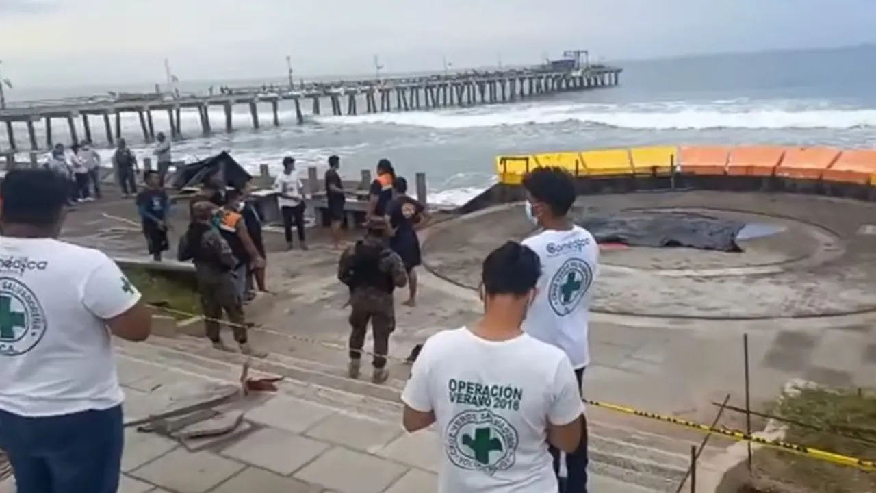 Joven ahogado en muelle del Puerto