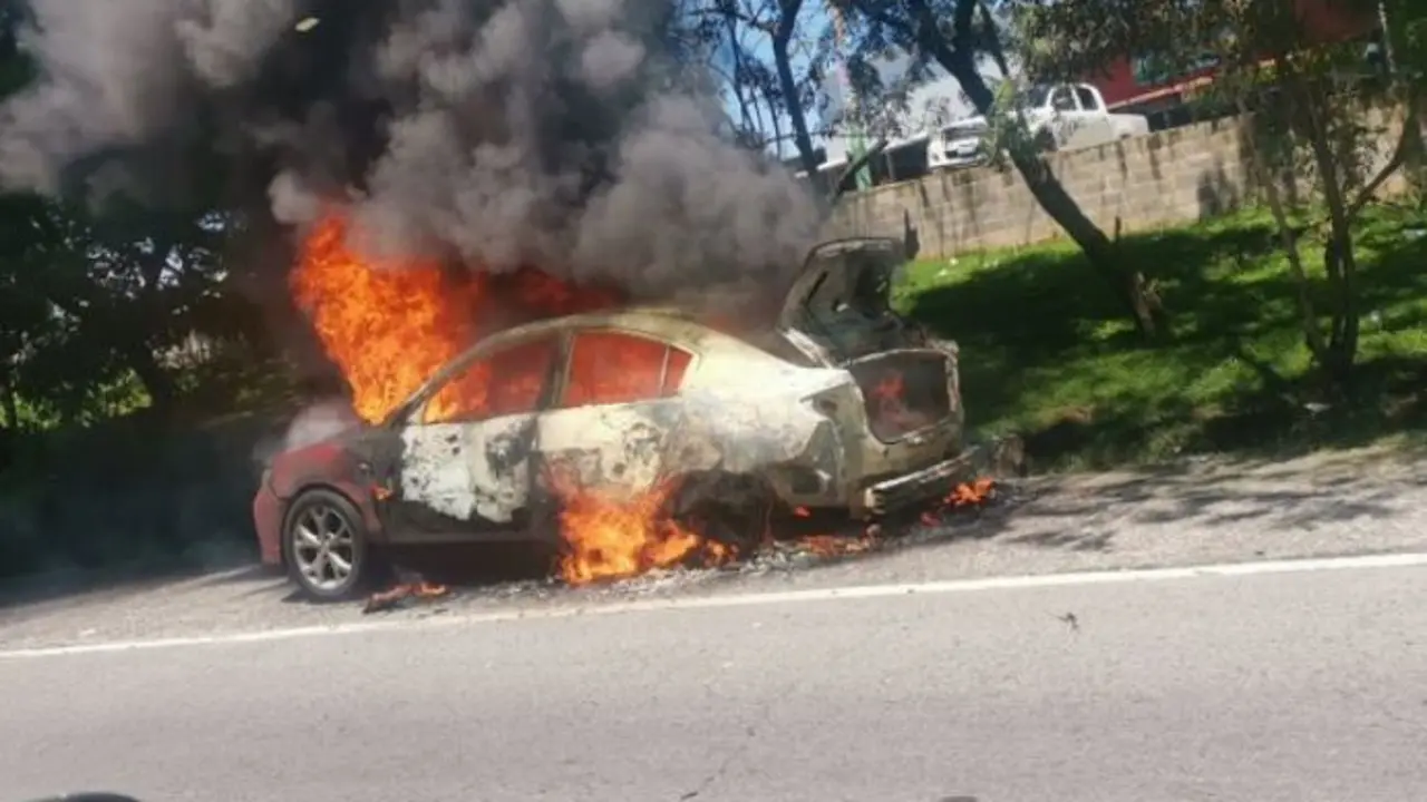 Incendiado en Olocuilta