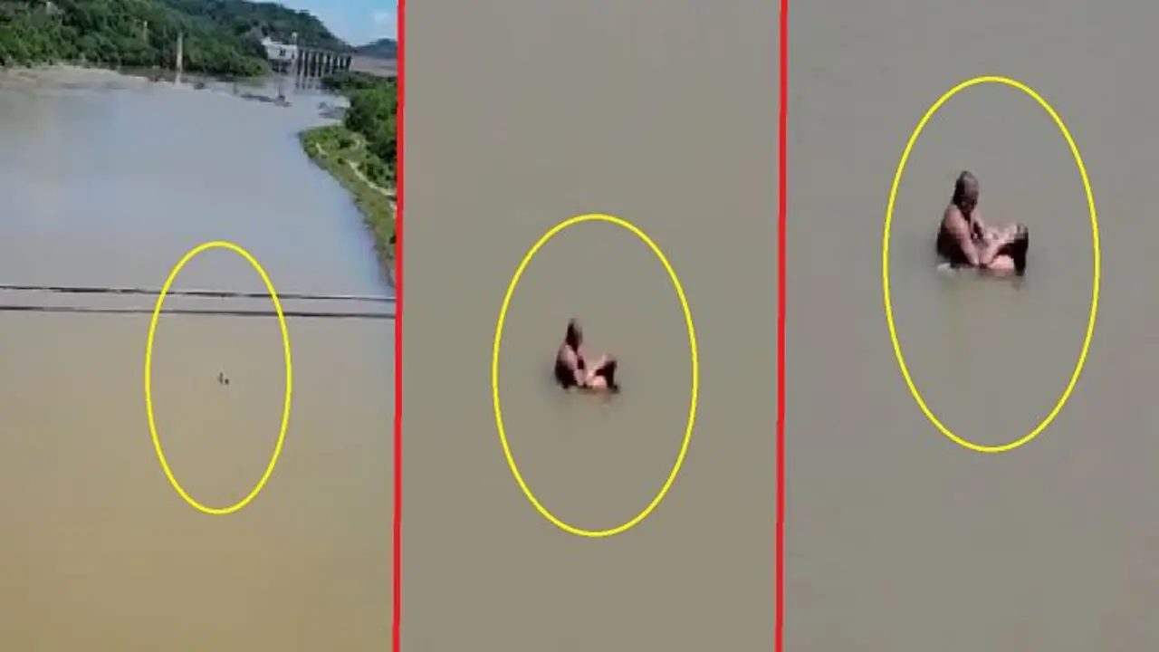 Pareja teniendo relaciones sexuales en el Lempa