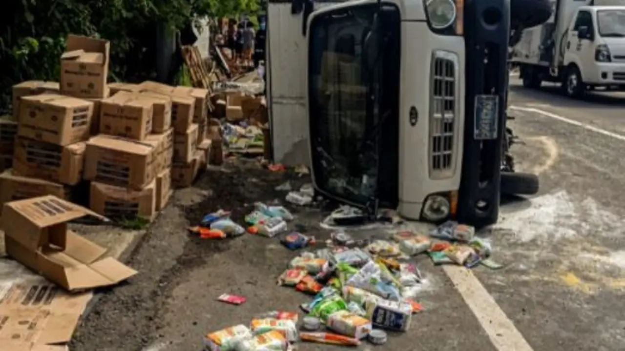 Accidente de productos alimenticios