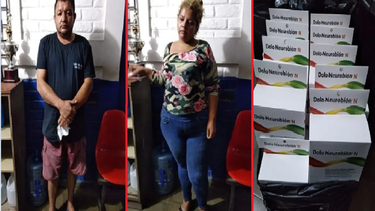 Capturados con Medicamentos