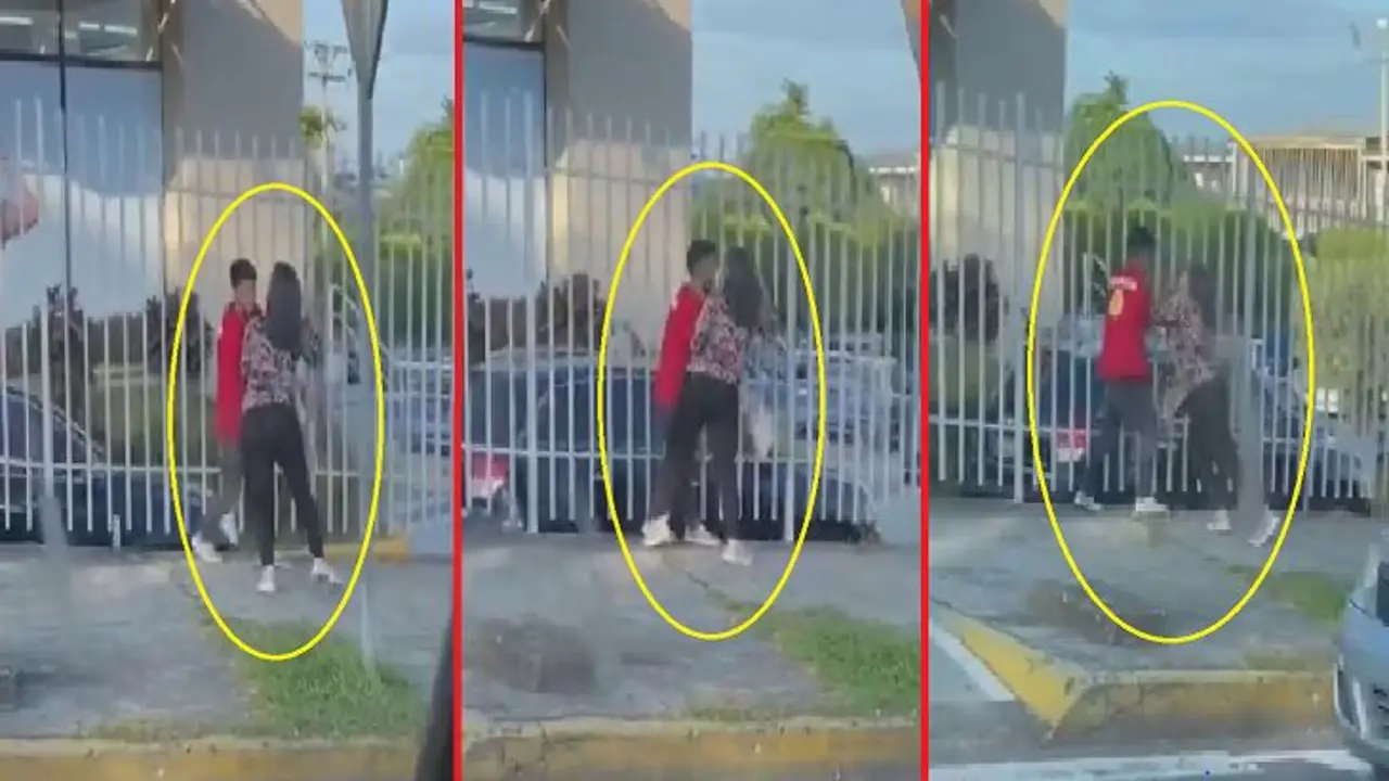 Lo somete en un rejado