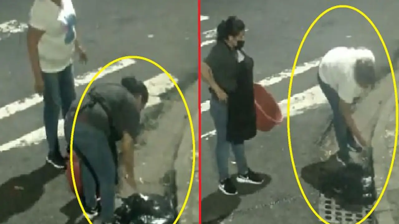 Captan a dos mujeres metiendo