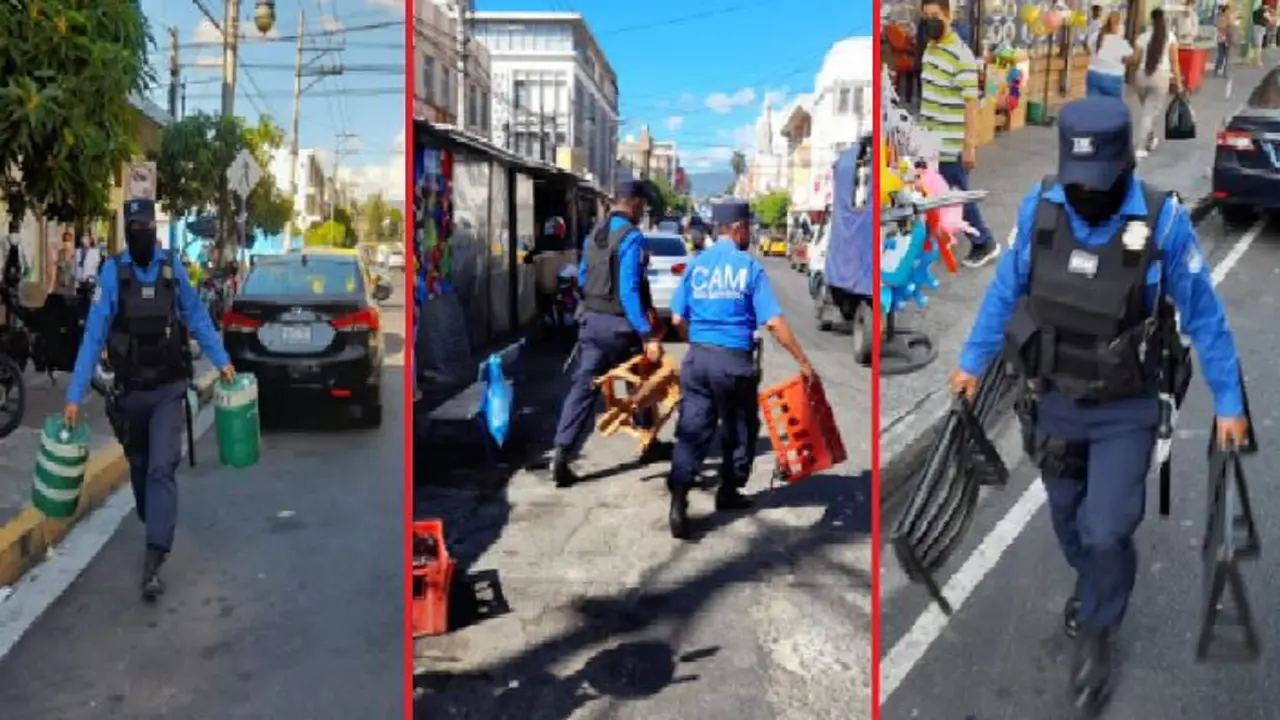 Retiran obst&aacute;culos de la Primero de Mayo