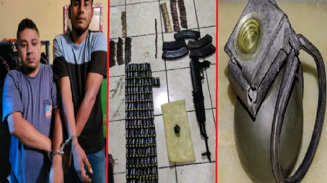 Pandilleros de la MS en Santa Tecla