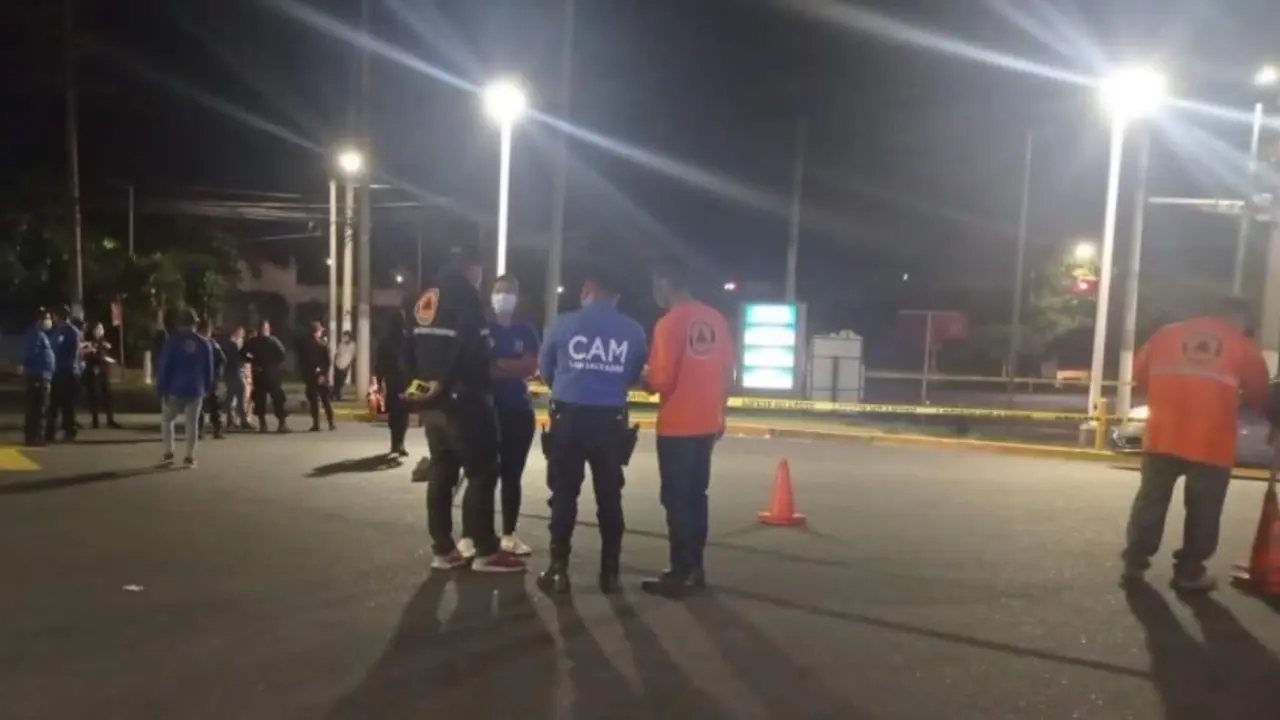 Muri&oacute; cerca de una gasolinera