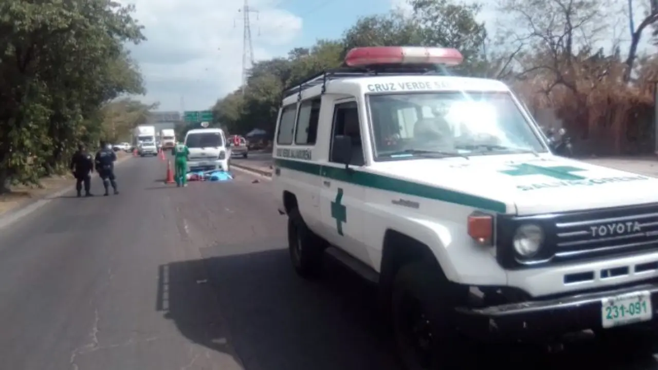 Motociclistas muertos en accidente