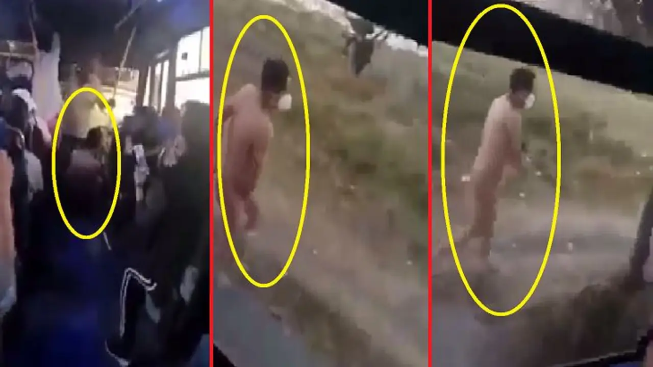 Desnudan a ladr&oacute;n en microb&uacute;s