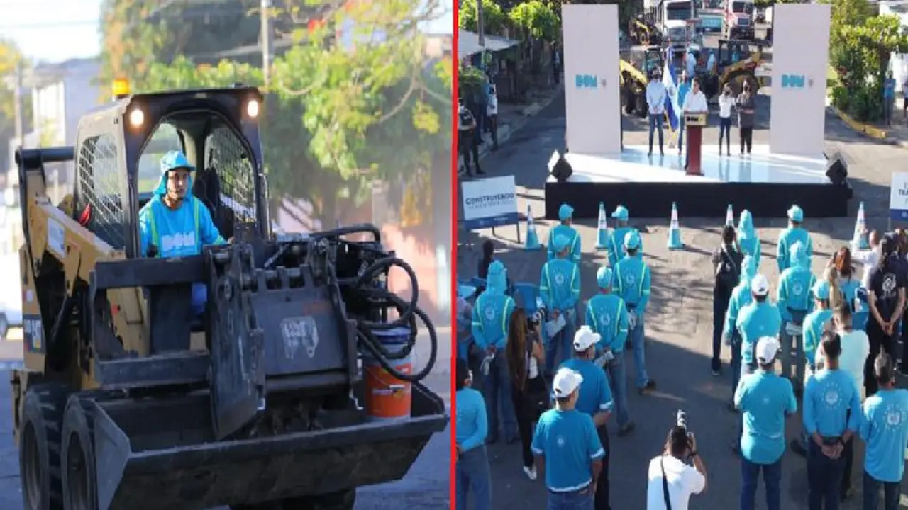 Bacheo en Santa Tecla