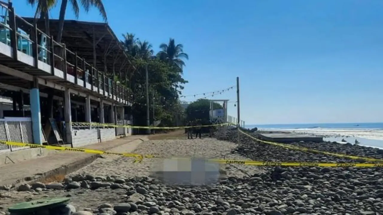 Turista ahogado en playa El Tunco