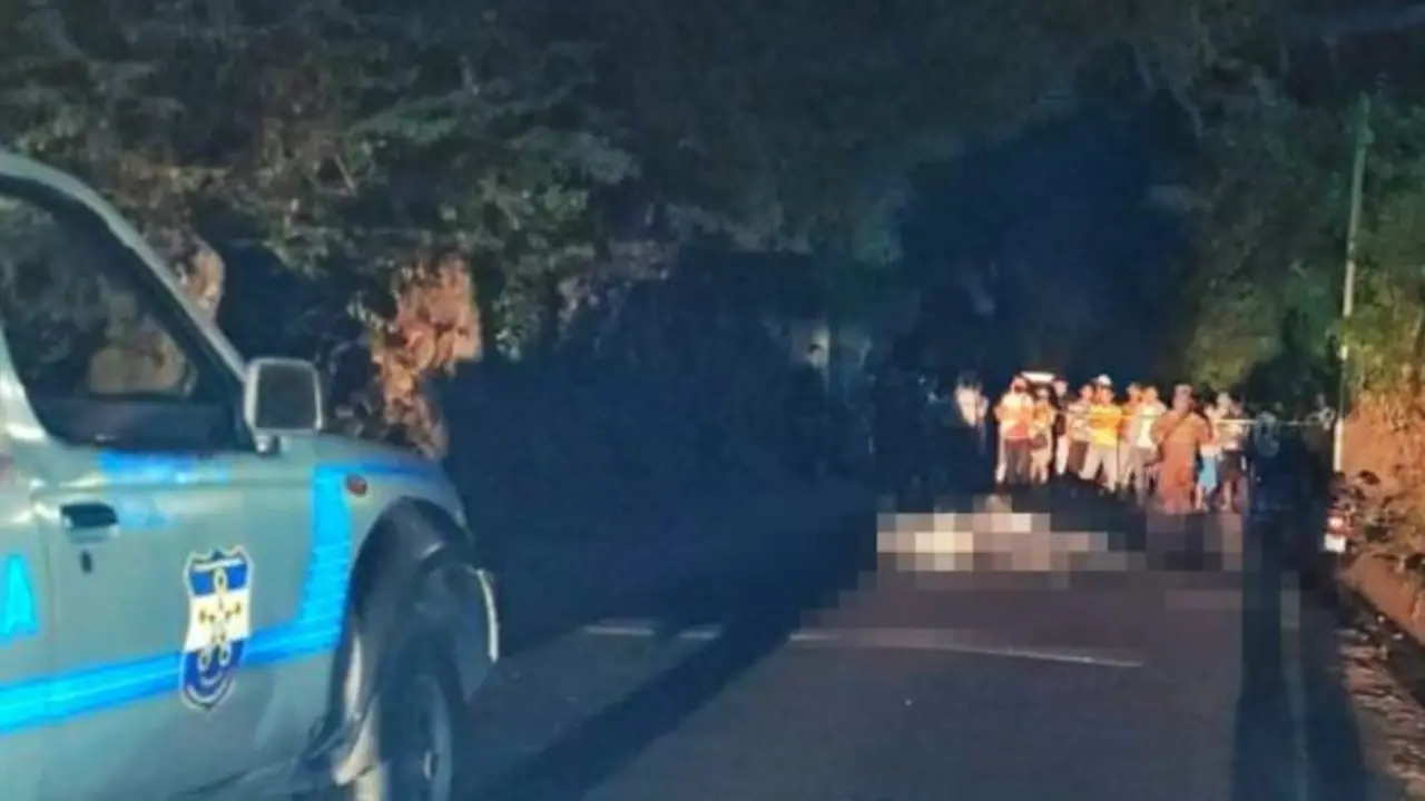 Pareja de motociclistas muerta