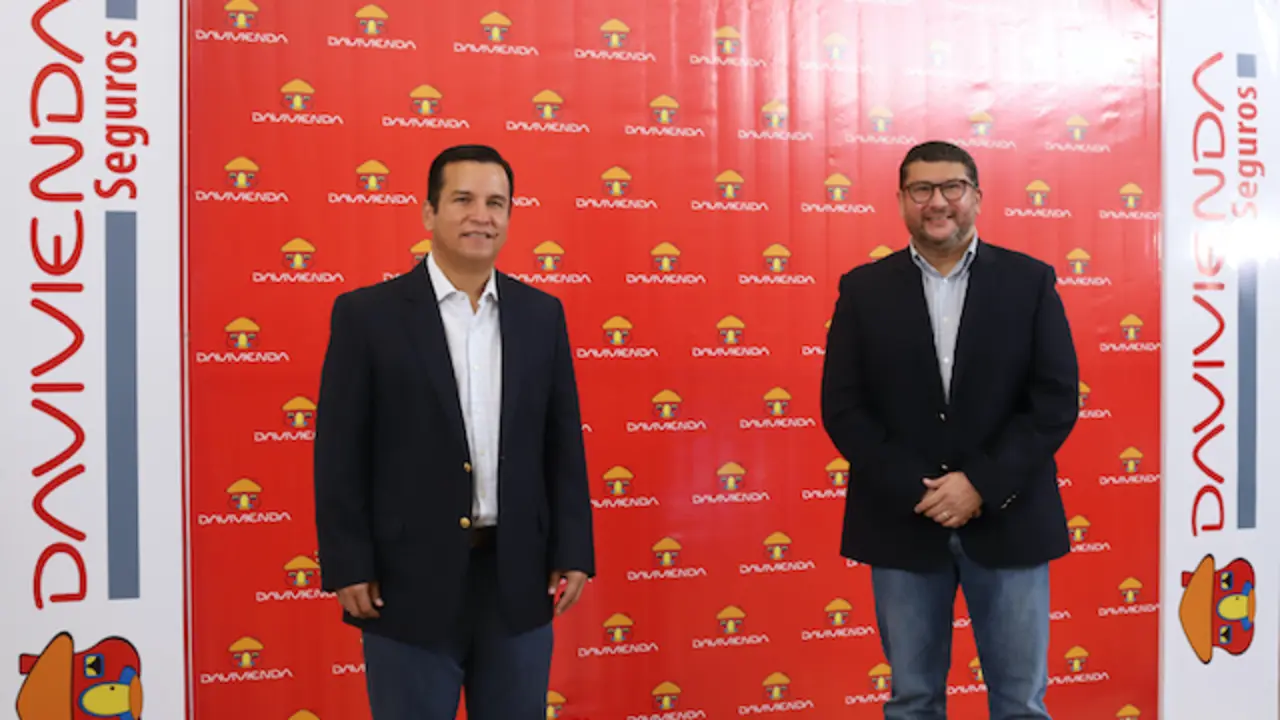 Conferencia de prensa virtual del Lanzamiento de los Seguros para Mayores, el 24 de enero de 2022, en el Centro Financiero en San Salvador, El Salvador.
Foto Banco Davivienda Salvadore&ntilde;o/Salvador Melendez 