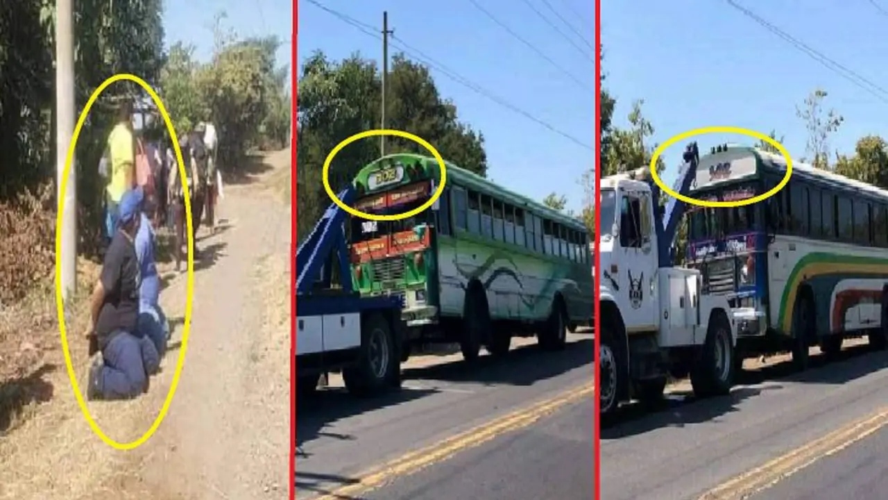 Buseros de la 302 detenidos