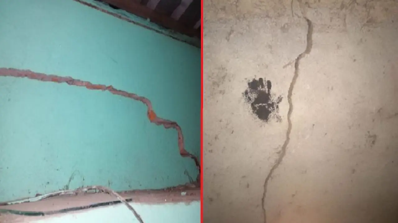 Casas da&ntilde;adas en Zacatecoluca