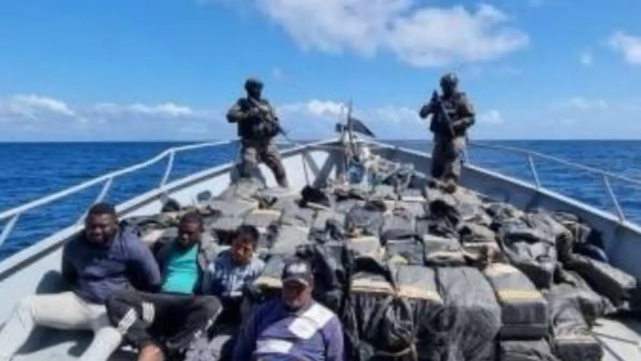 Fuerza Naval con droga