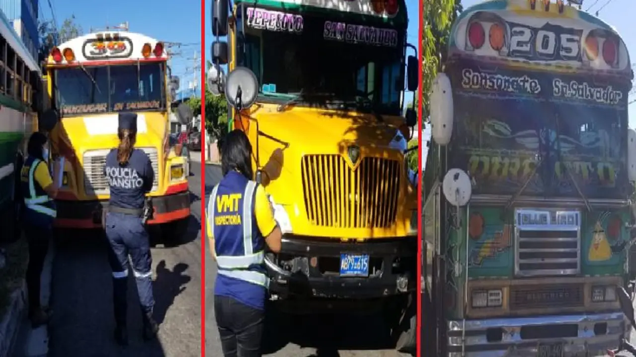 Sancionan a tres rutas de buses