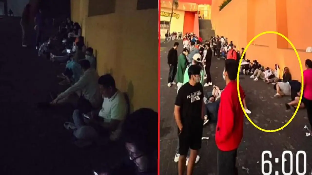 Fan&aacute;ticos abarrotan la Multiplaza