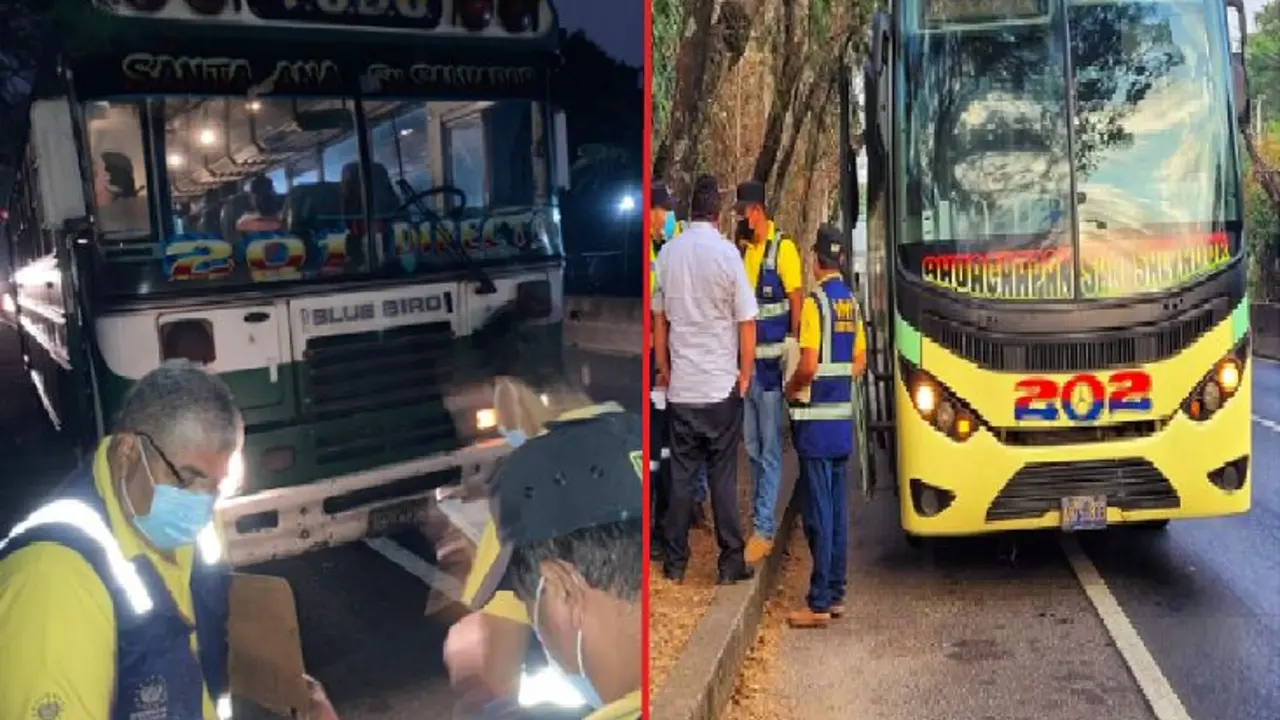 14 buseros sancionados