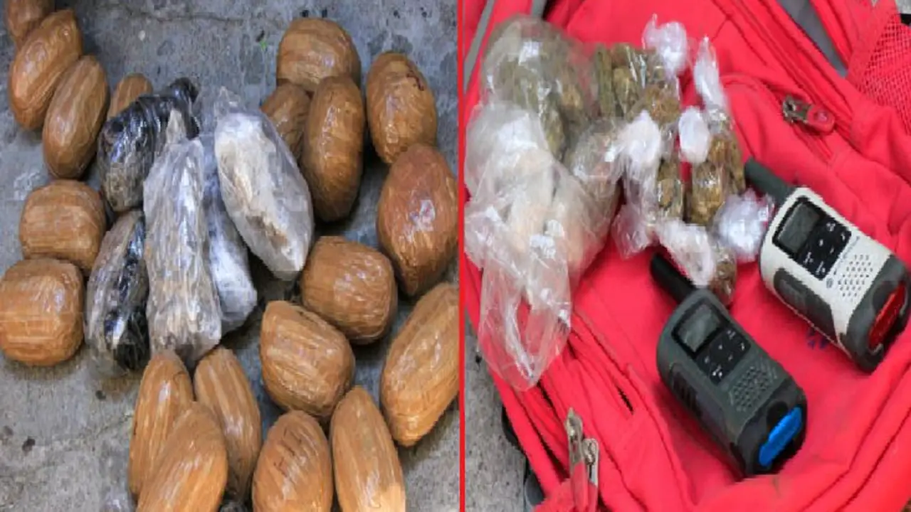 Droga en un pasaje de la Tutunichapa