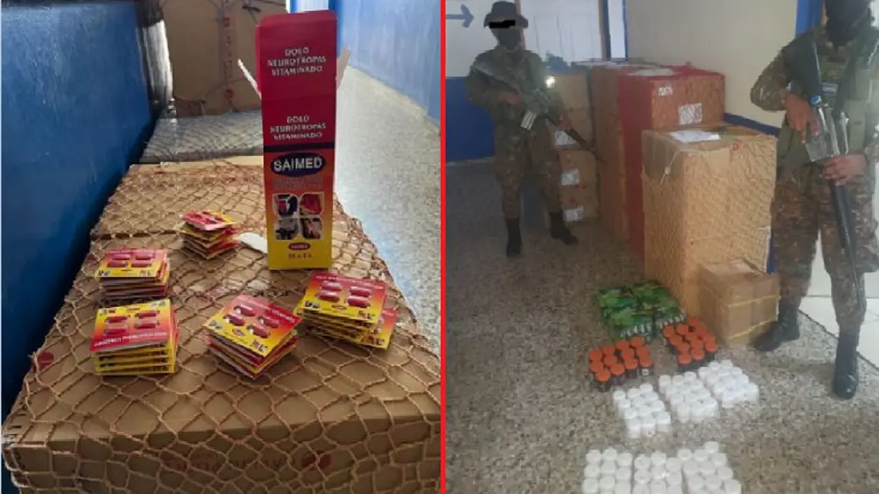 Medicamentos incautados