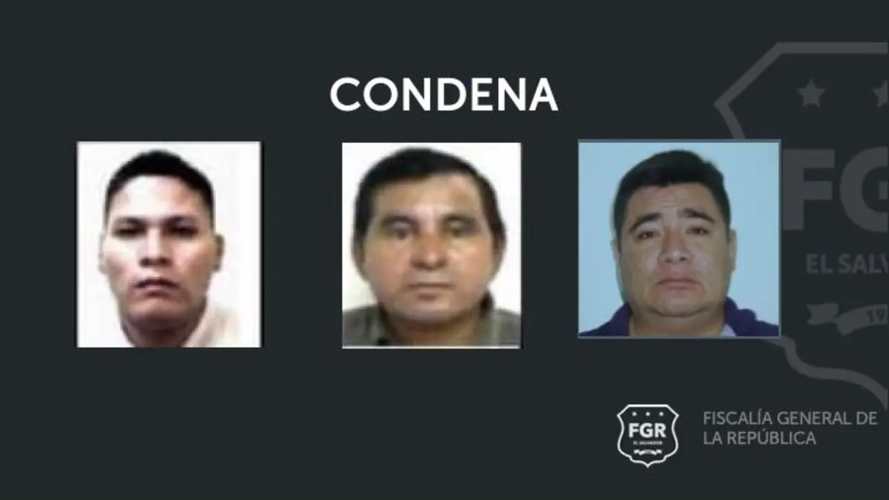 Condenados a 54 a&ntilde;os de prisi&oacute;n