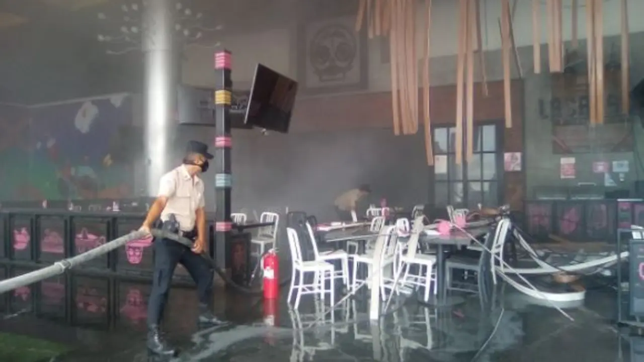 Incendio en La Calaca