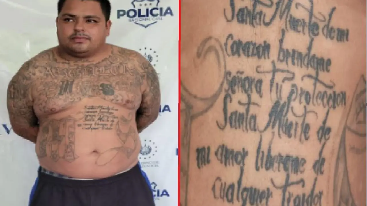 Pandillero con oraci&oacute;n