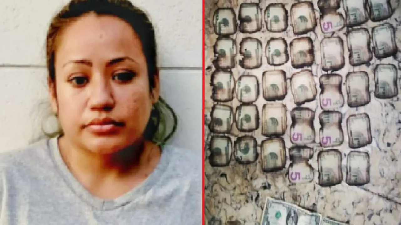 Pandillera quem&oacute; billetes