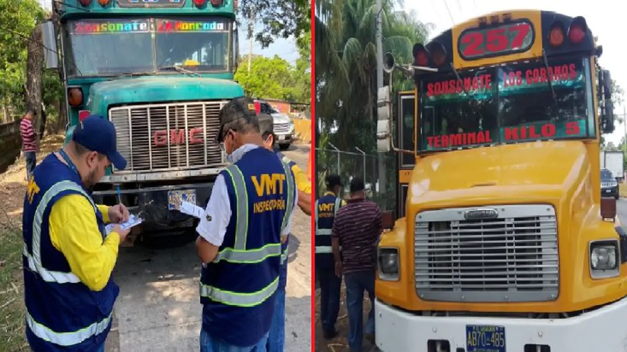 Buseron en Sonsonate