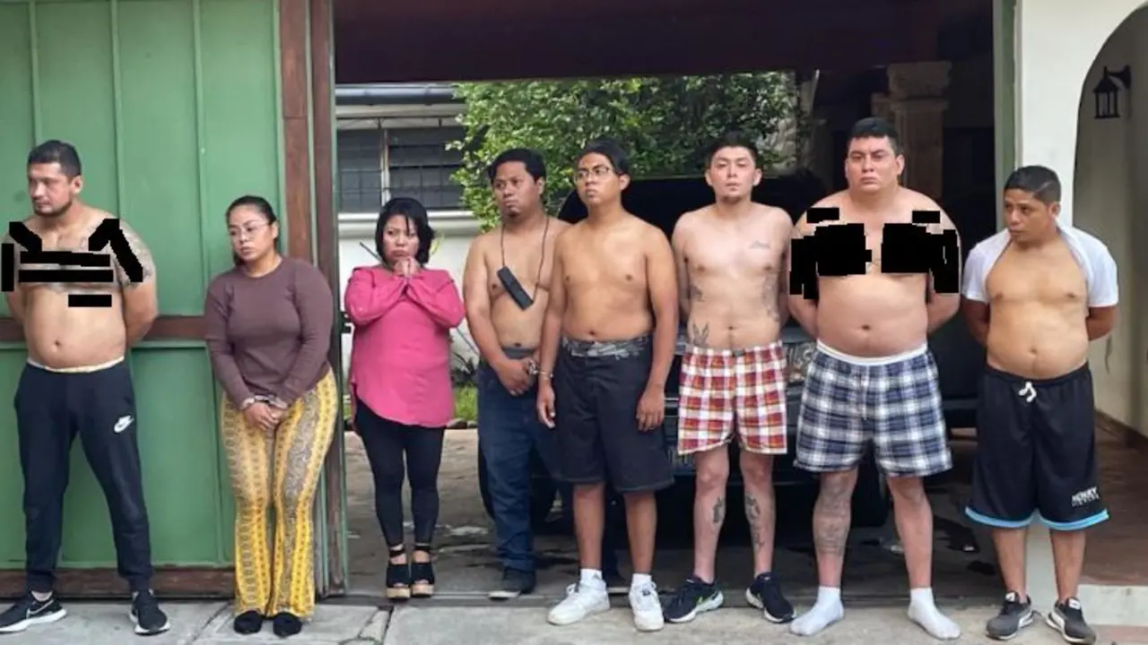 Ocho supuestos miembros de la MS