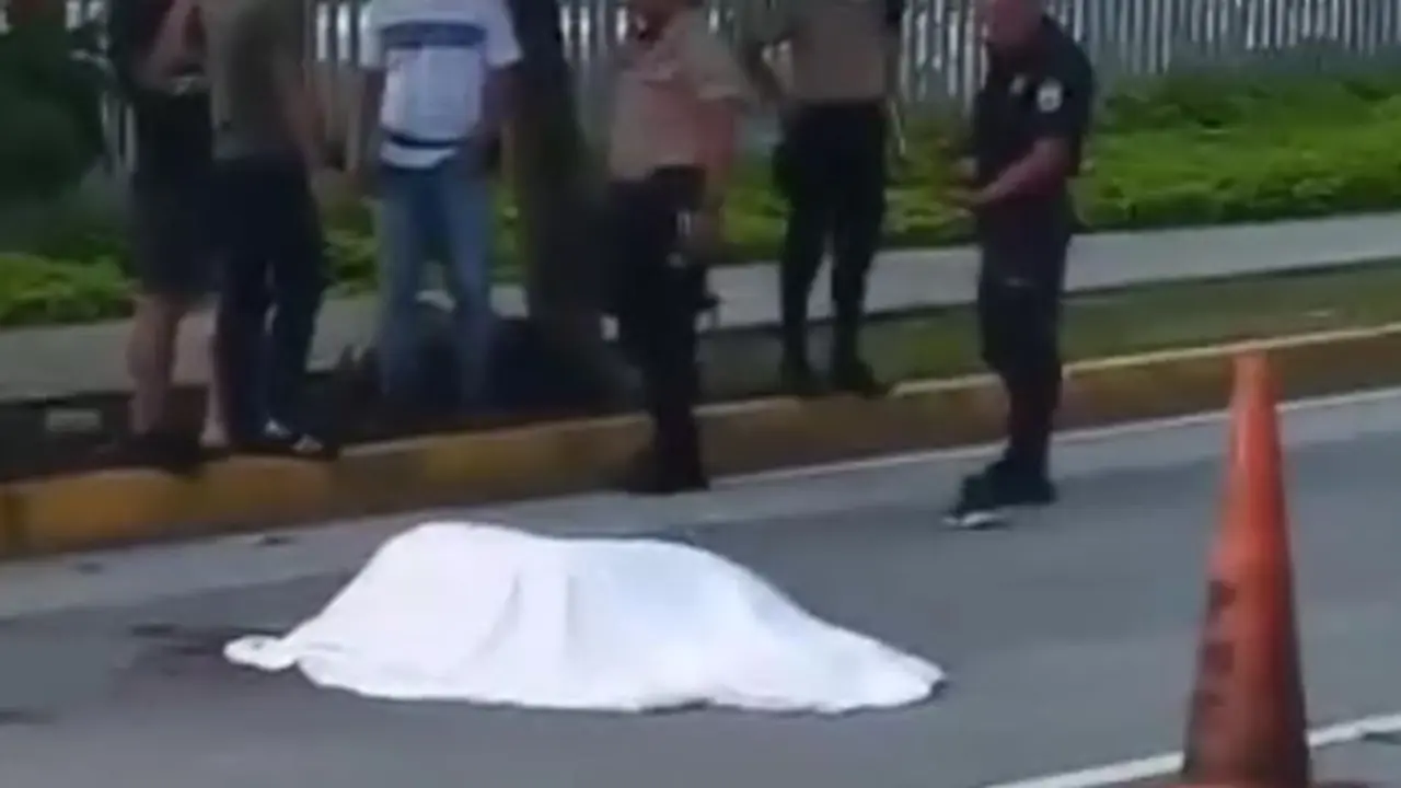 Atropellado en Santa Elena