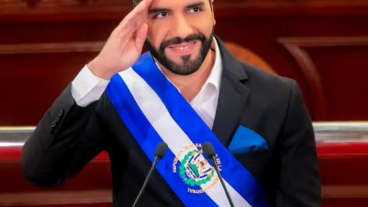 Bukele en la Asamblea