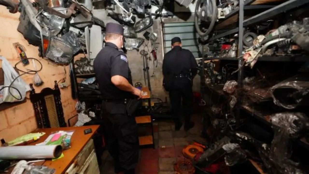 Banda de hurto de veh&iacute;culos