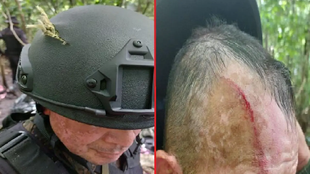 Casco bal&iacute;stico