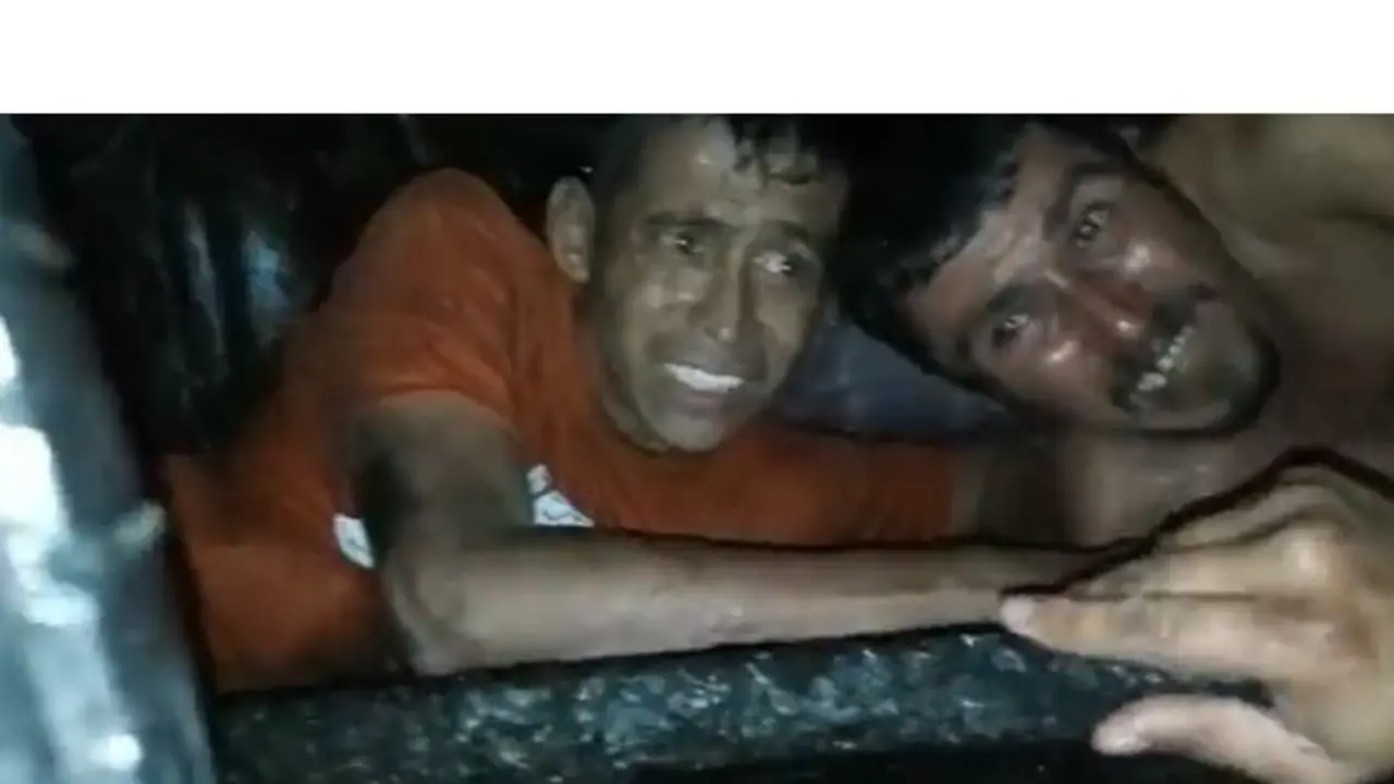 Indigente rescatado debajo de ambulancia