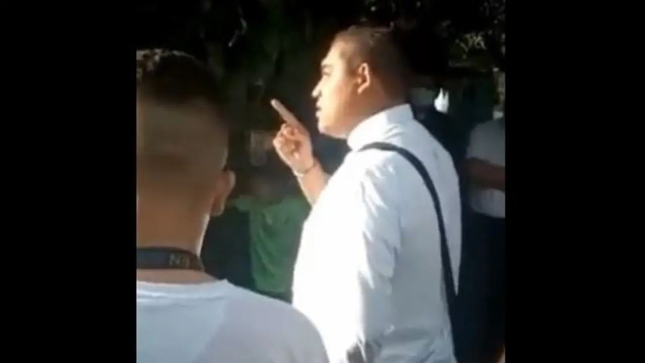 Mensaje del hijo del inspector