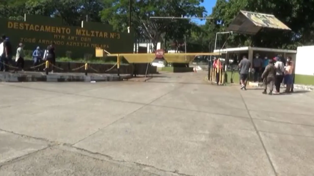 Destacamento militar n&uacute;mero 3