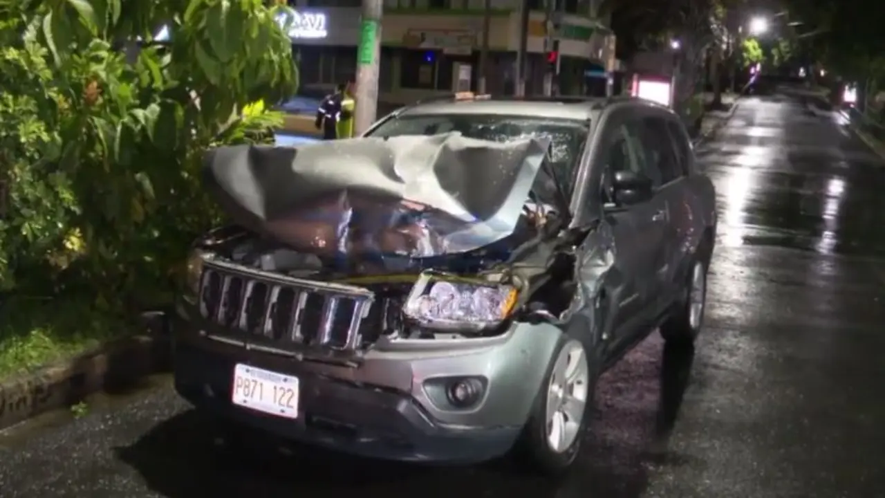 Conductor en supuesta ebriedad en la 79 Avenida Sur