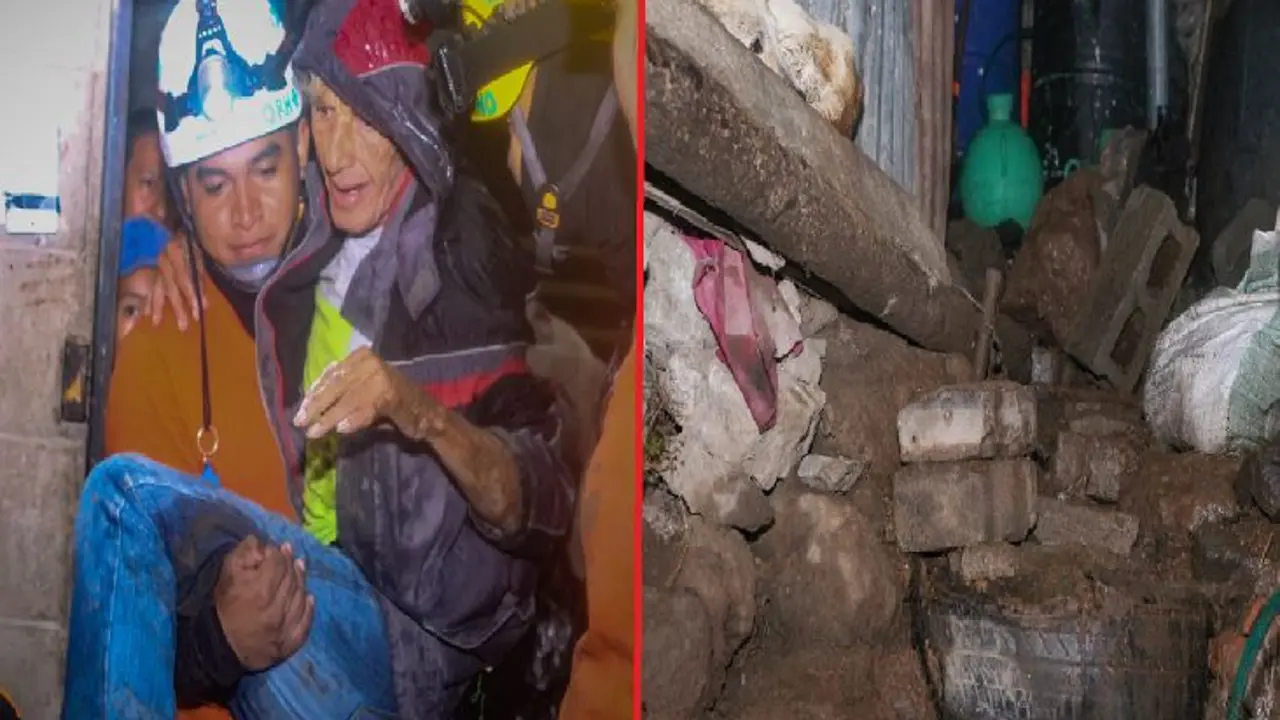 Dos familias rescatadas