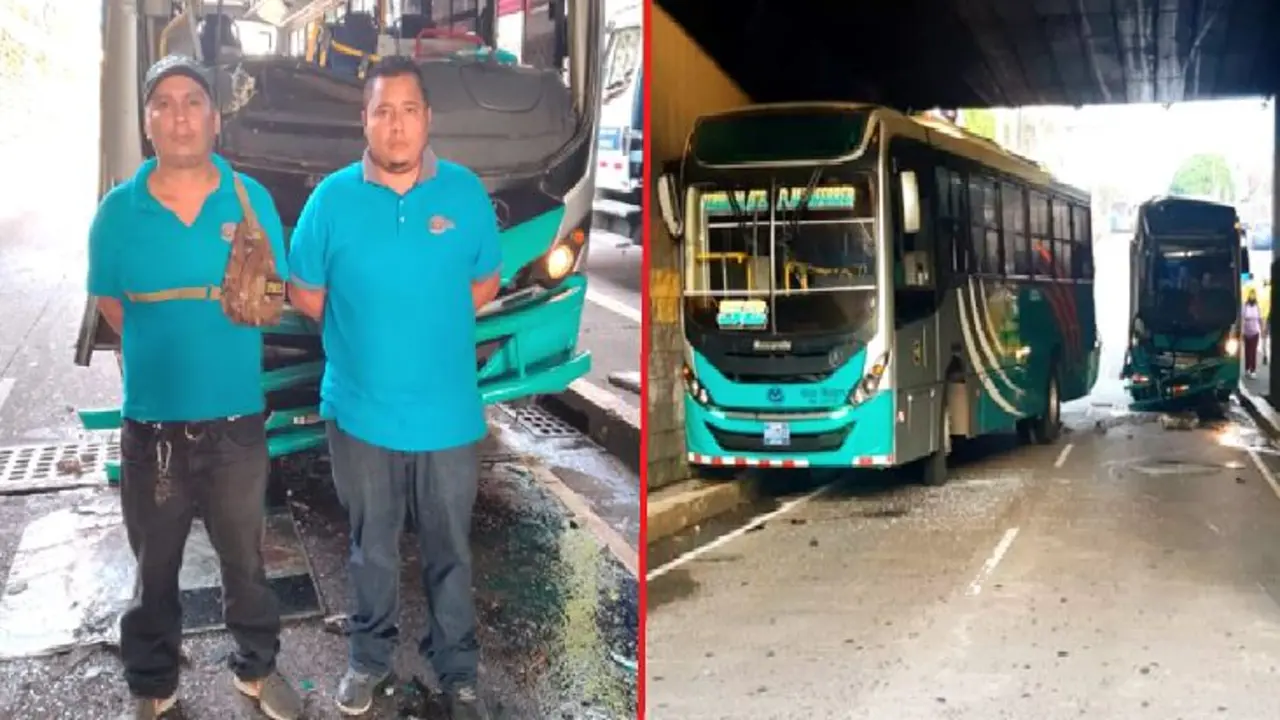 Buseros de la 52 capturados