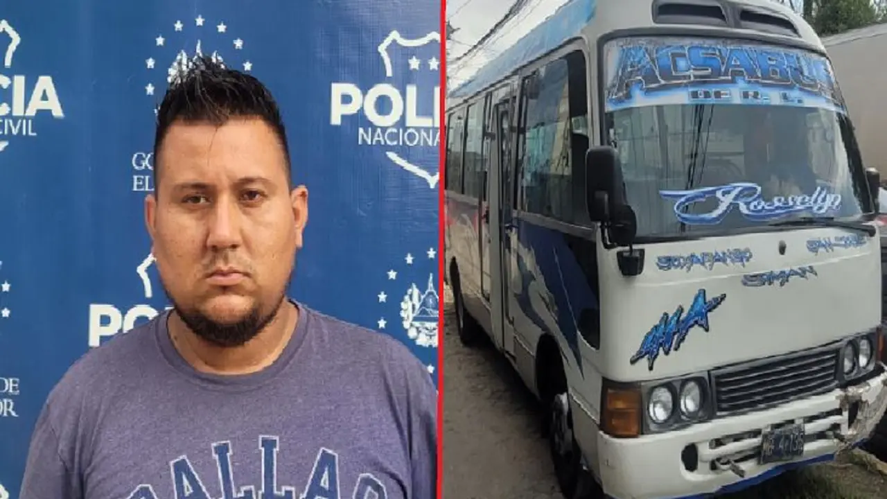 Microbusero de la 41-A sin licencia