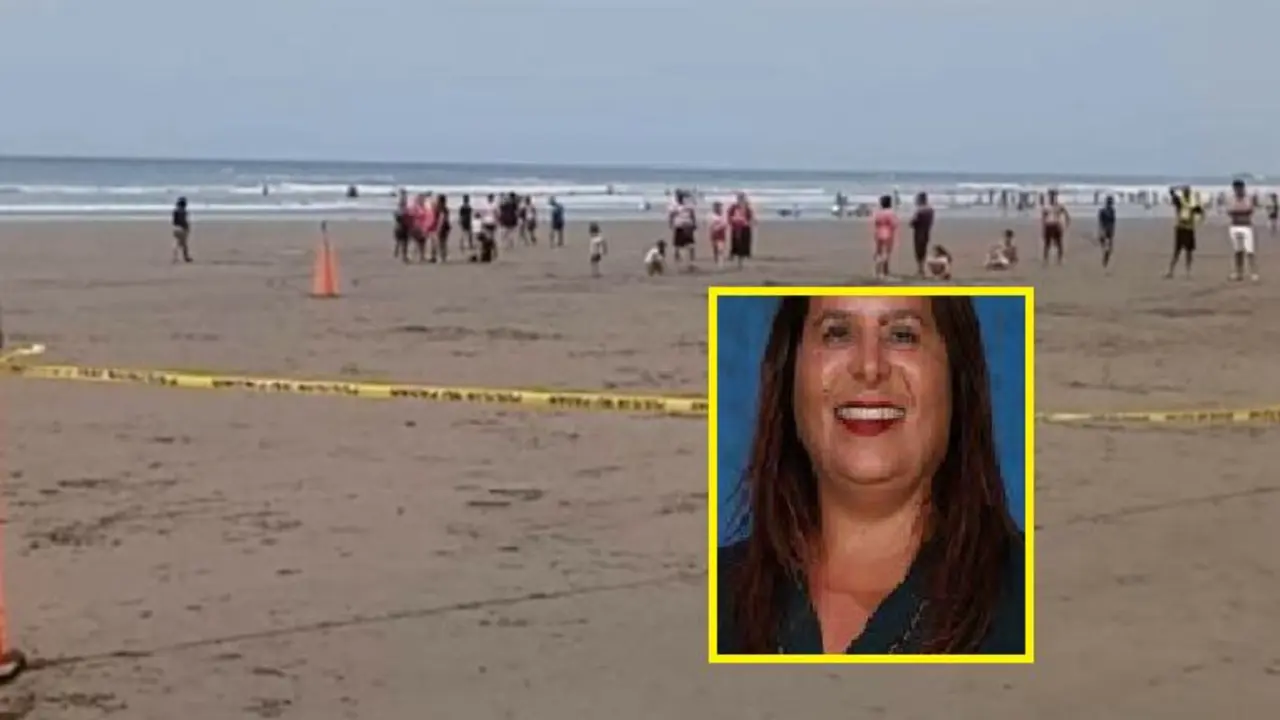 Maestra ahogada en Pimentel