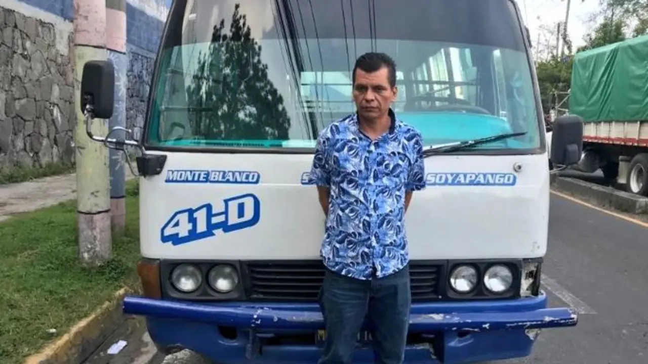 Lo detienen al de la 41D